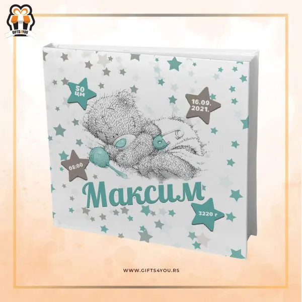 Dečiji foto album - teddy bear