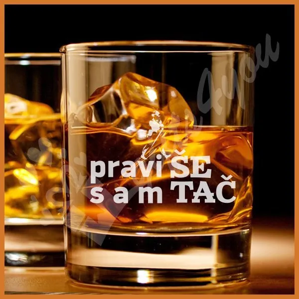 Pravi sam šetač čaše za viski