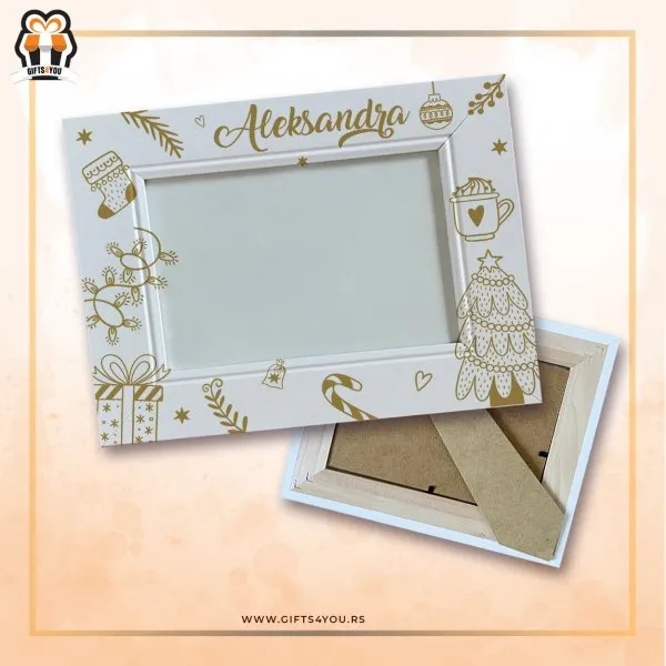 Novogodišnji foto ram .