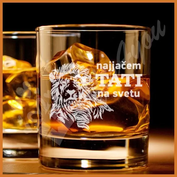Najjacem tati na svetu čaše za viski
