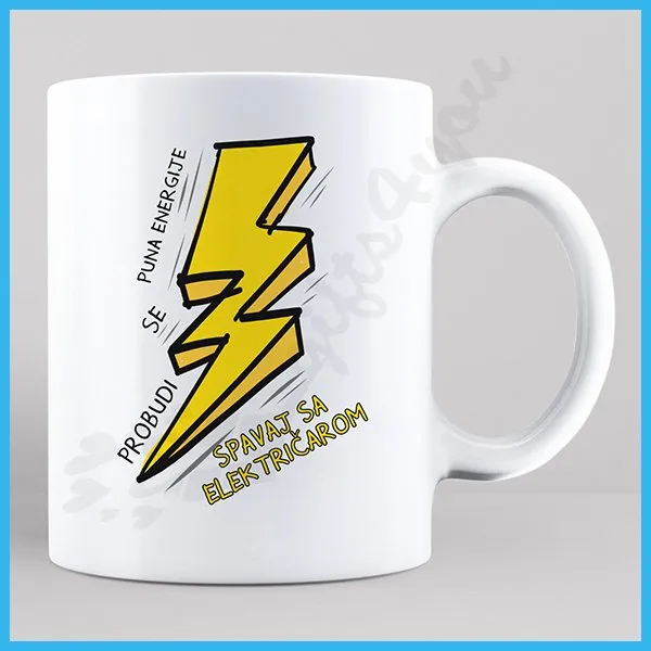 Električar poklon šolja