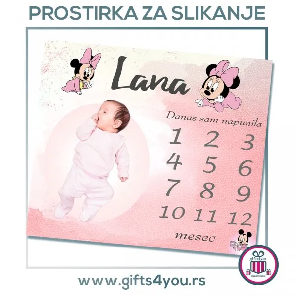 Prostirka za slikanje bebe