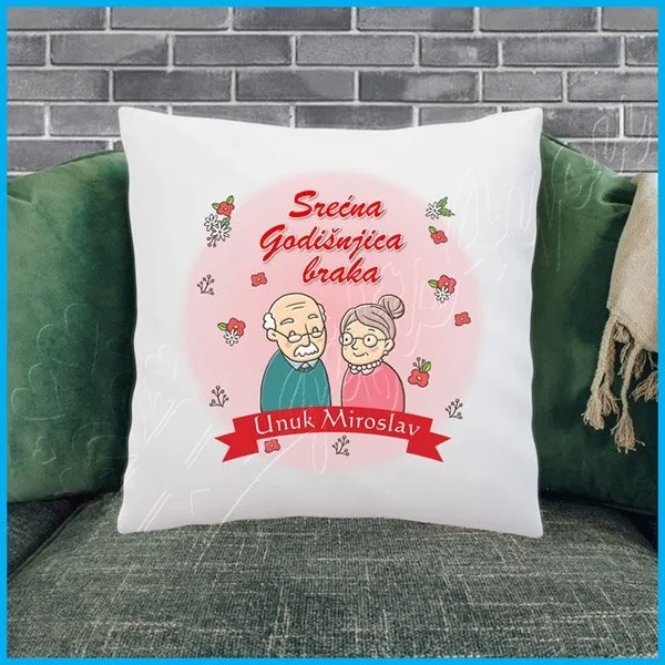Srećna godišnjica braka jastuci-1