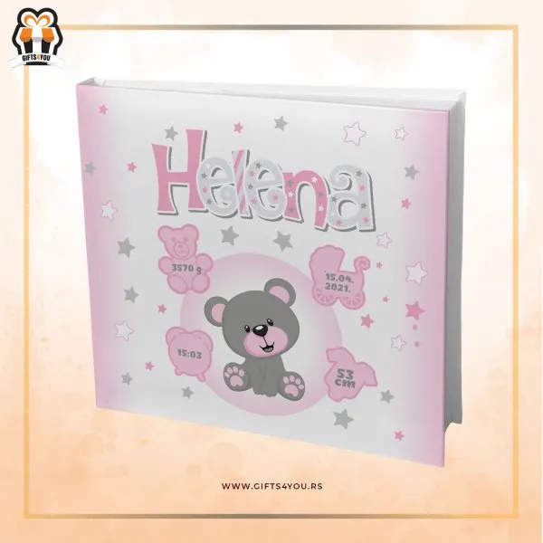 Dečiji foto album - teddy bear