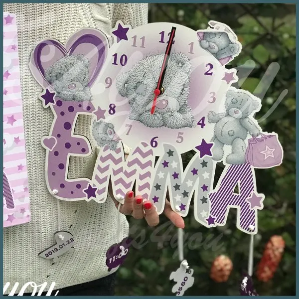 Dečiji sat - Teddy bear_3