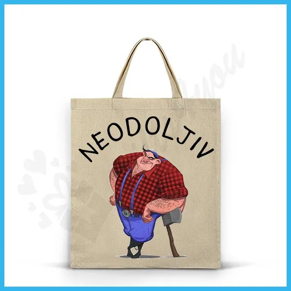 Neodoljiv pamučna torba