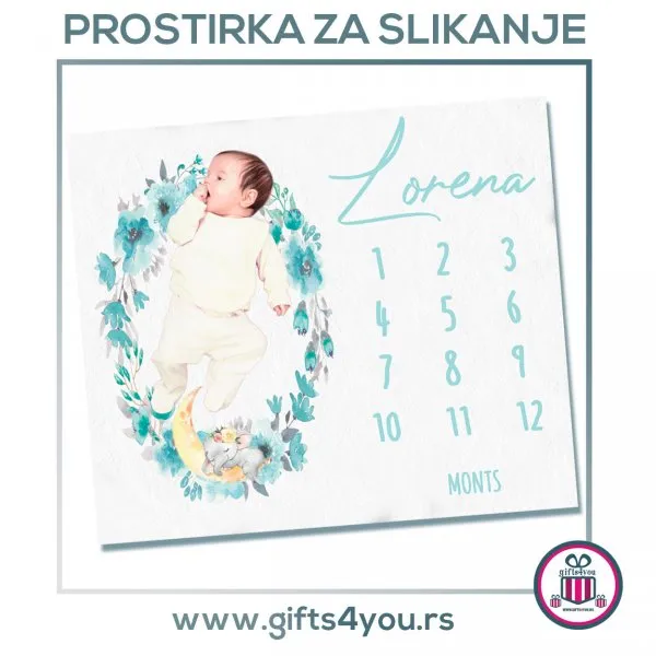 Prostirka za slikanje bebe