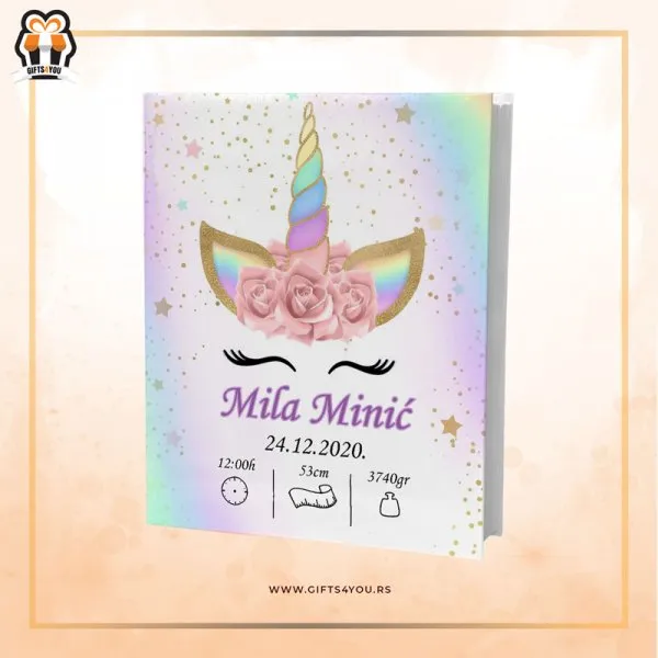 Dečiji foto album - Unicorn