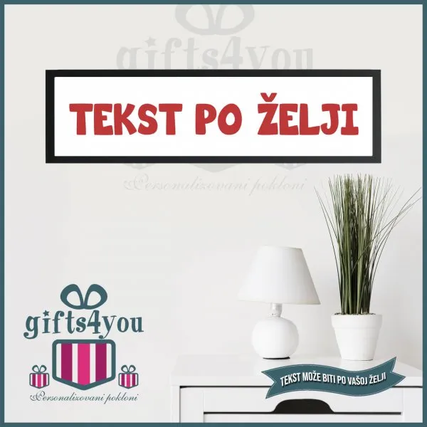 ram sa slikama sa tekstom po vašoj želji