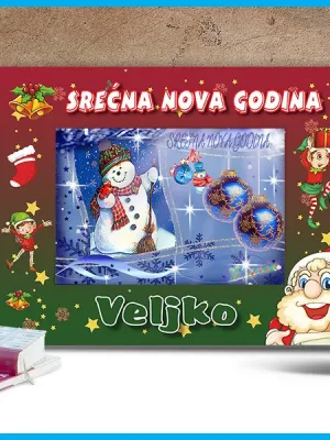 Srećna nova godina ram za slike