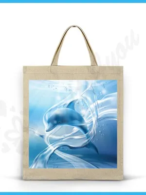 Pamučna torba sa slikom i natpisom