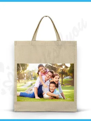 Pamučna torba sa slikom i natpisom