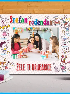 Srećan rođendan ram za slike-2