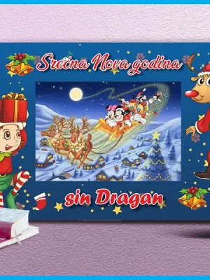 Srećna nova godina ram za slike