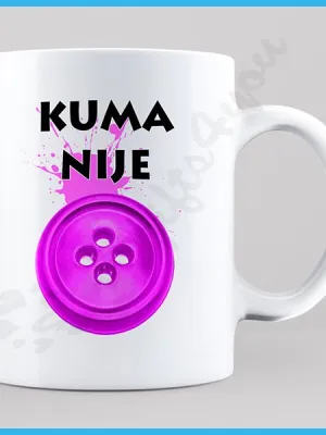 Kum nije dugme poklon šolja