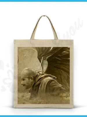 Pamučna torba sa slikom i natpisom