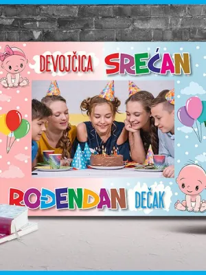 Srećan rođendan ram za slike-2