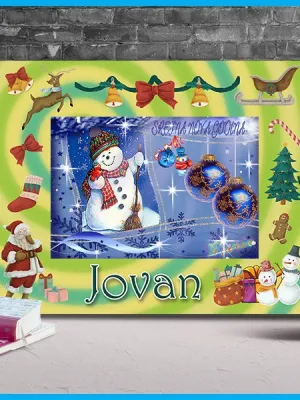 Srećna nova godina ram za slike