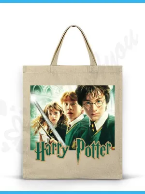 Pamučna torba sa slikom i natpisom