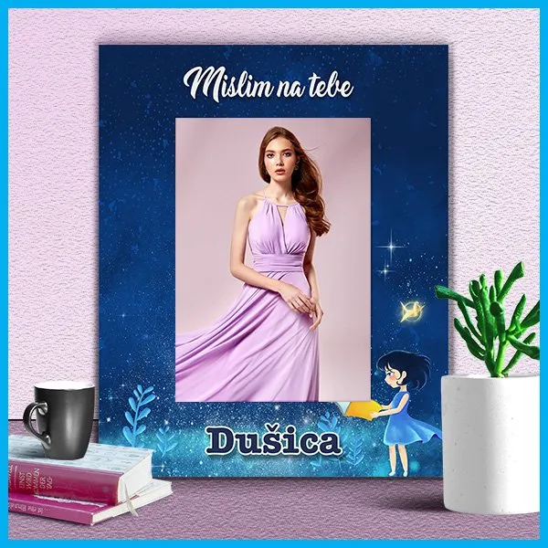 Proizvod Mislim na tebe ram za slike Slika