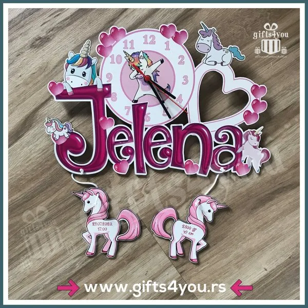 Proizvod Dečiji sat Jednorog Slika