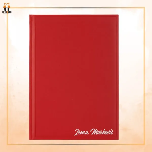 Proizvod Helsinki rokovnik B5 - crvena boja Slika