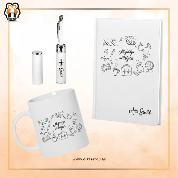 Proizvod Personalizovani poklon set za učiteljice Slika