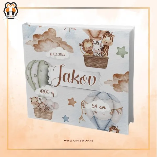 Proizvod Foto- album braon leteći baloni Slika