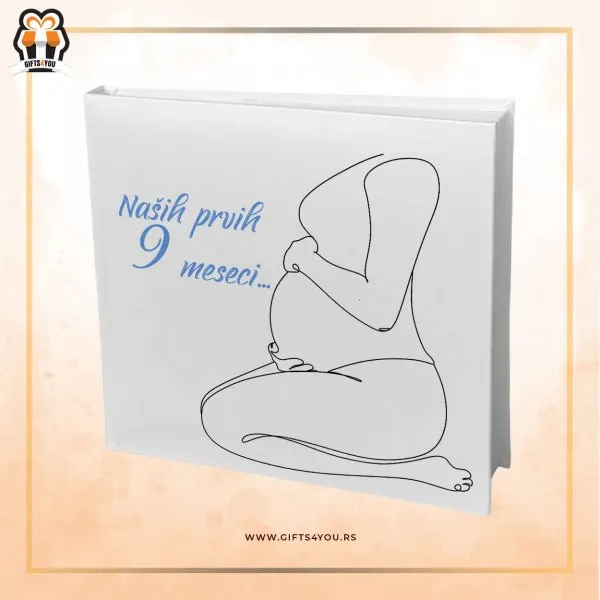 Proizvod Album - Naših prvih 9 meseci silueta 2 Slika