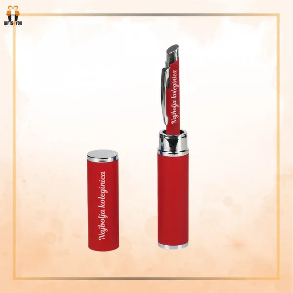 Proizvod Olovka u tubi - crvena Najbolja koleginica Slika