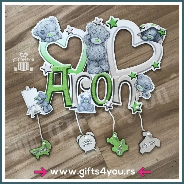 Proizvod Dečiji ram - Teddy bear Slika