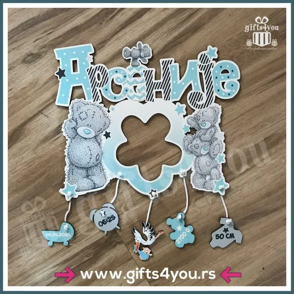 Proizvod Dečiji ram - Teddy bear Slika