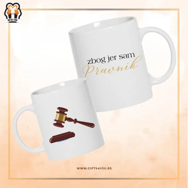 Proizvod Solja zbogjersam pravnik Slika