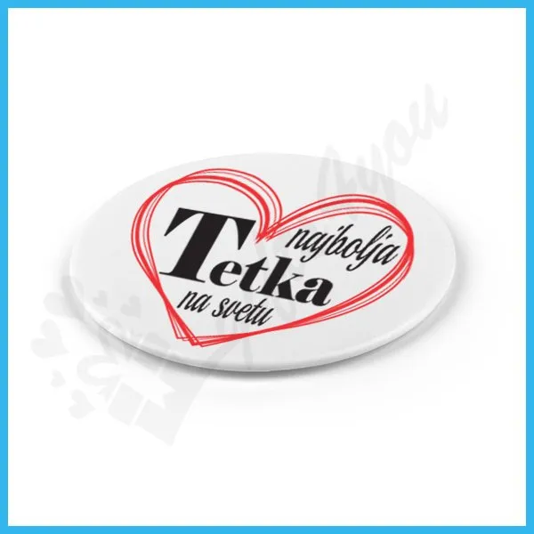 Proizvod Najbolja tetka magnet Slika