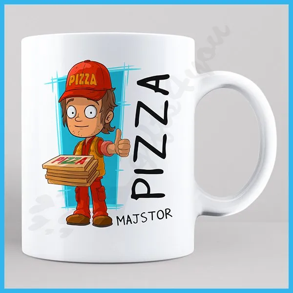 Proizvod Pizza majstor poklon šolja Slika
