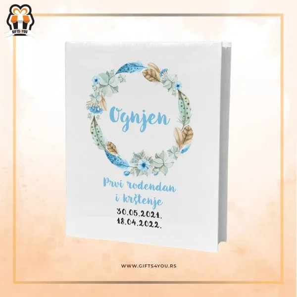 Proizvod Dečiji foto album - za prvi rodjendan i krštenje Slika