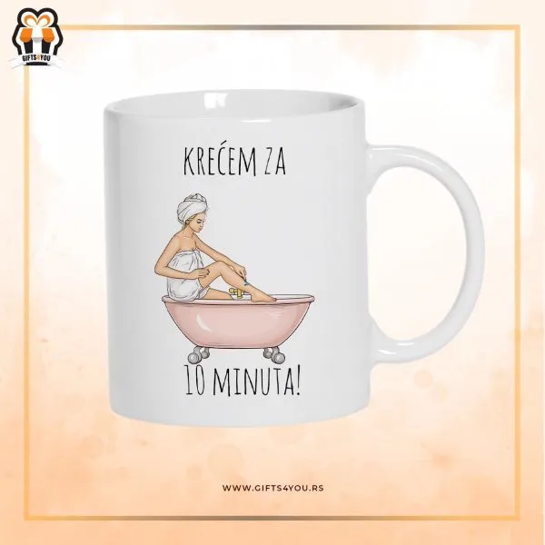 Proizvod Šolja - Krećem za 10 minuta Slika