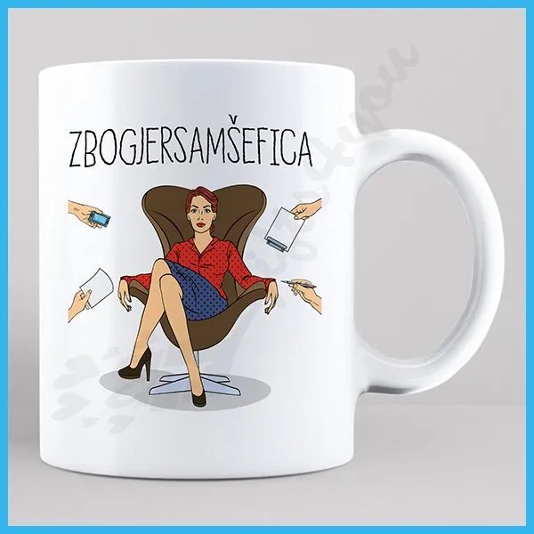 Proizvod Šefica poklon šolja Slika