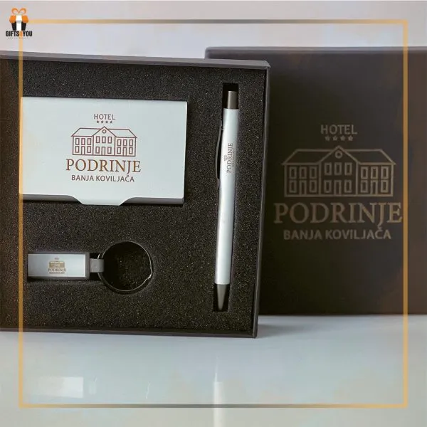 Proizvod Poklon set - vizitar, olovka i privezak Slika