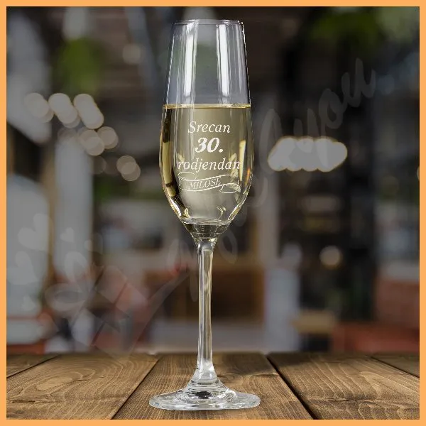 Proizvod Srećan rođendan čaše za šampanjac Slika