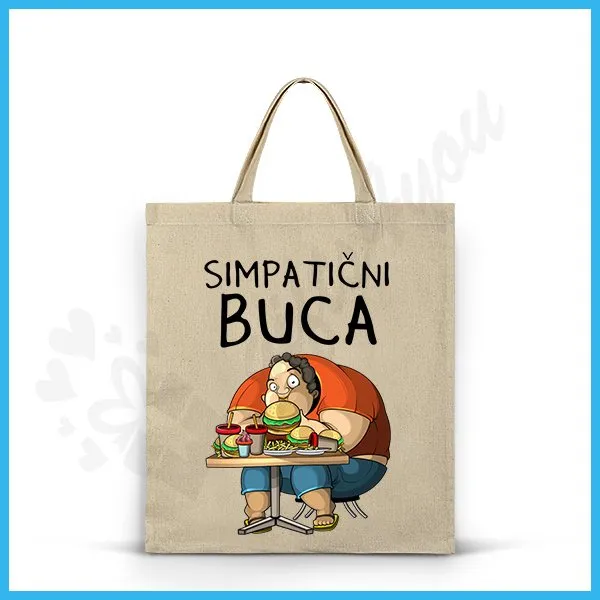 Proizvod Simpatični buca pamučna torba Slika