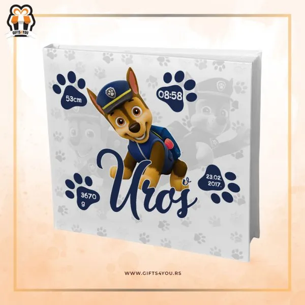 Proizvod Dečiji foto album - patrolne šape Slika