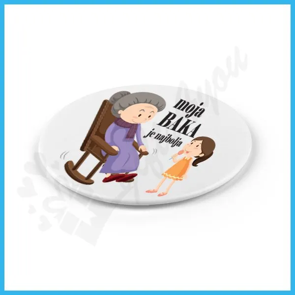 Proizvod Najbolja baka magnet Slika