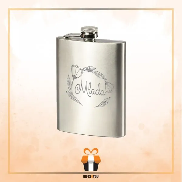 Proizvod Pljoska Mlada 2 srebrna Slika