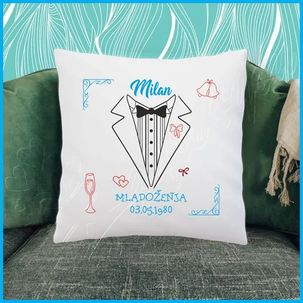 Proizvod Mladoženja jastuk Slika