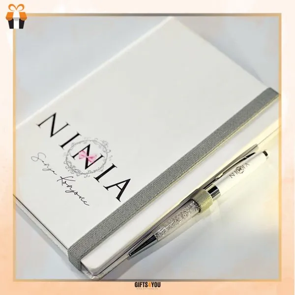 Proizvod Set Notes i olovka sa kristalima Slika