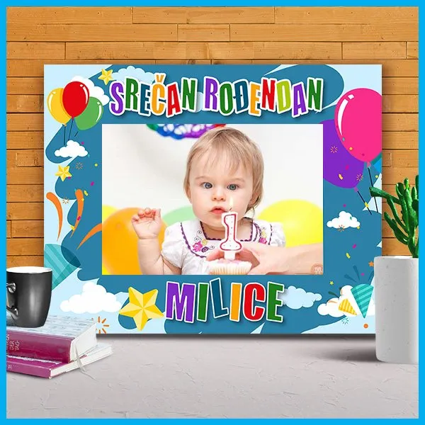 Proizvod Srećan rođendan ram za slike Slika