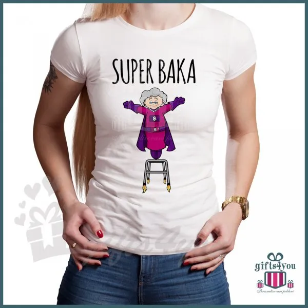 Proizvod Super baka majica Slika