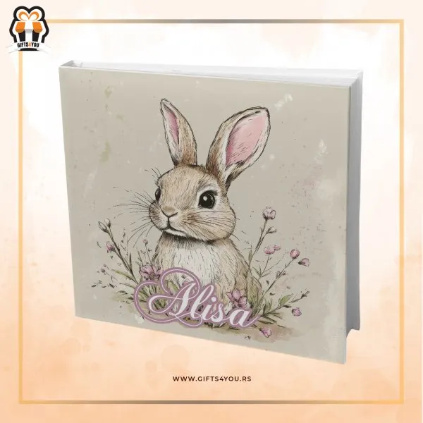 Proizvod Dečiji foto album - Zeka sa cvećem Slika