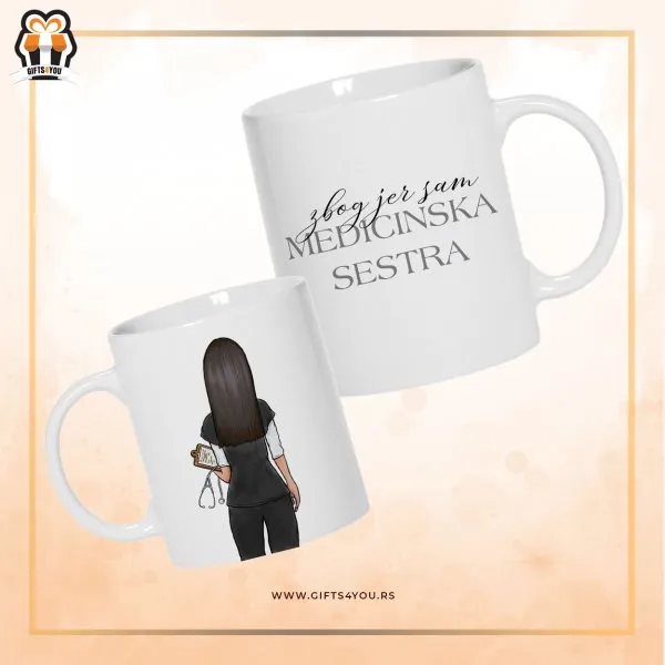 Proizvod Solja zbogjersam medicinska sestra Slika